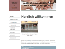 Tablet Screenshot of nagelstudio-busch.de